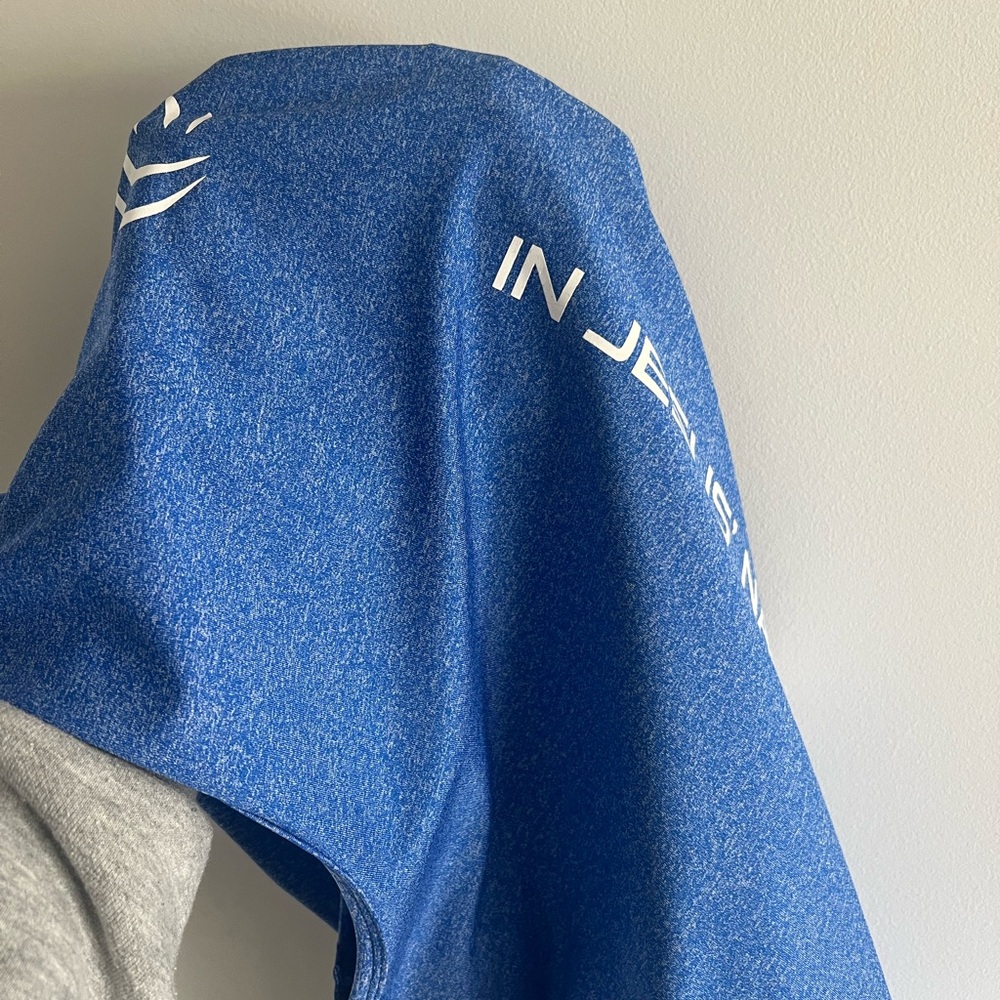 Active Faith Blue Sleeveless Hoodie NWOT - Picture 6 of 6